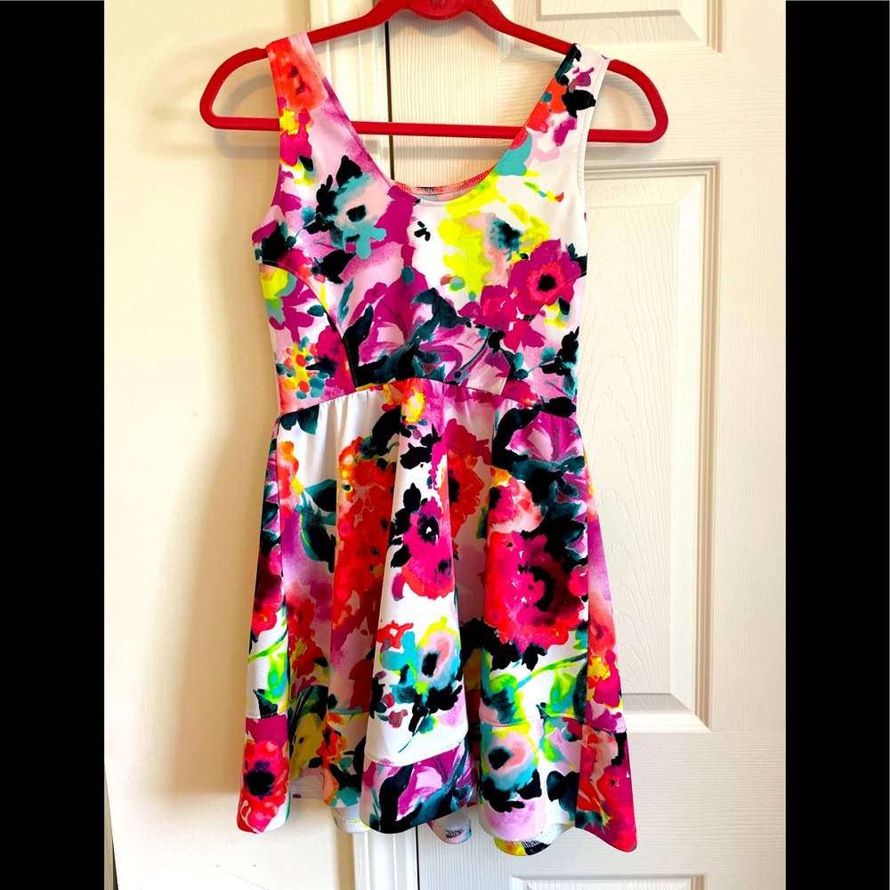 Floral summer dress